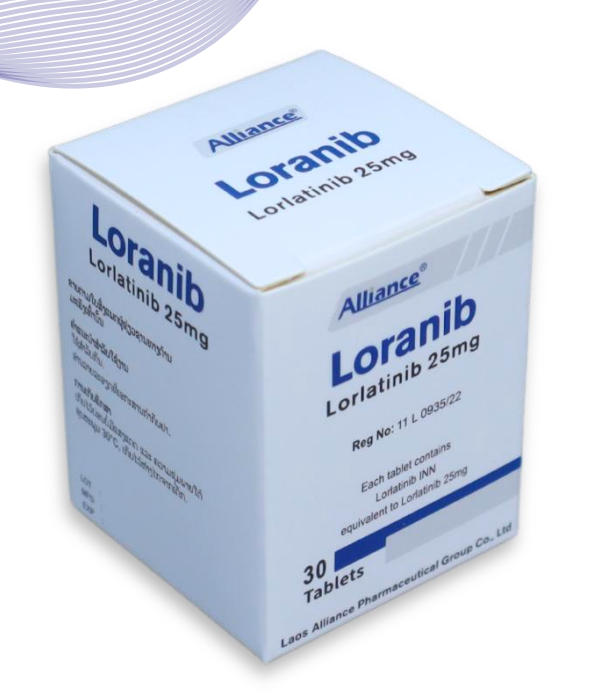 劳拉替尼片Lorlatinib 25mg
